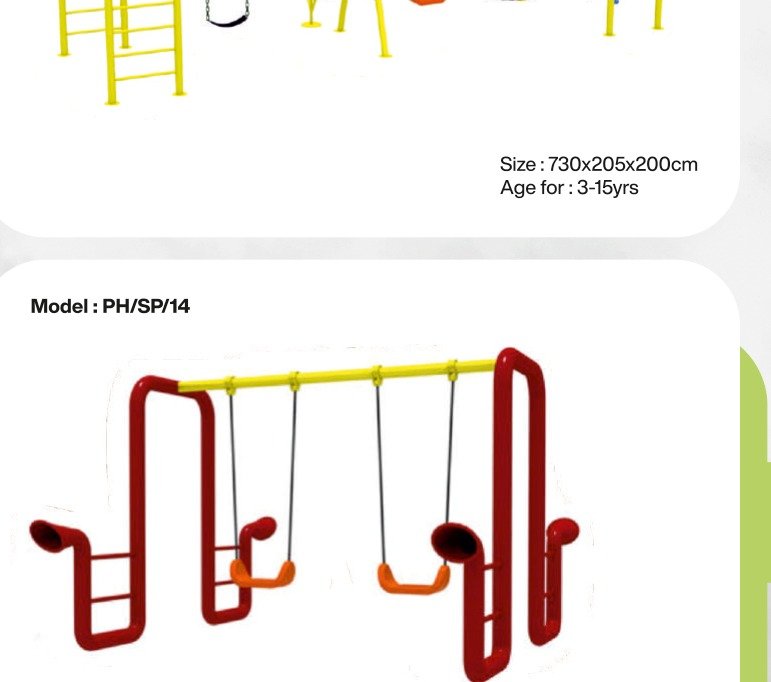 Heavy Duty 2-Bay Swing Array